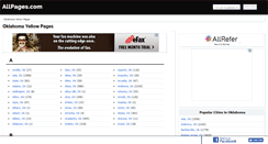 Desktop Screenshot of ok.allpages.com