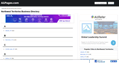 Desktop Screenshot of nt.allpages.com