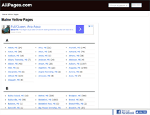Tablet Screenshot of me.allpages.com