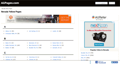 Desktop Screenshot of nv.allpages.com