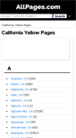 Mobile Screenshot of ca.allpages.com