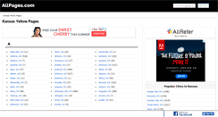 Desktop Screenshot of ks.allpages.com