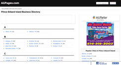 Desktop Screenshot of pe.allpages.com