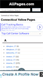Mobile Screenshot of ct.allpages.com