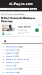 Mobile Screenshot of bc.allpages.com