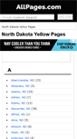 Mobile Screenshot of nd.allpages.com